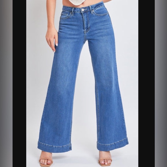 YMI Wide Leg Jeans - Picture 1 of 7